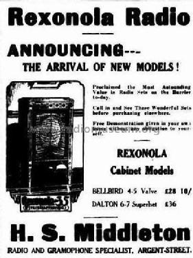 Bellbird ; Jackson & MacDonald (ID = 1813184) Radio