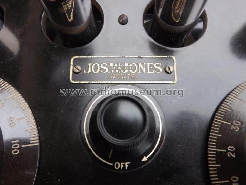 Phonograph Panel J80; Jones Radio Mfg. Co. (ID = 2052937) Radio