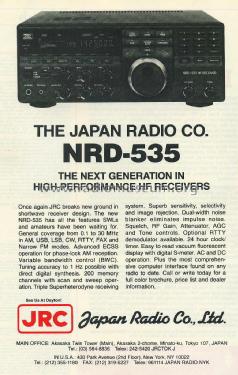 NRD-535; JRC Japan Radio Co., (ID = 1636533) Amateur-R