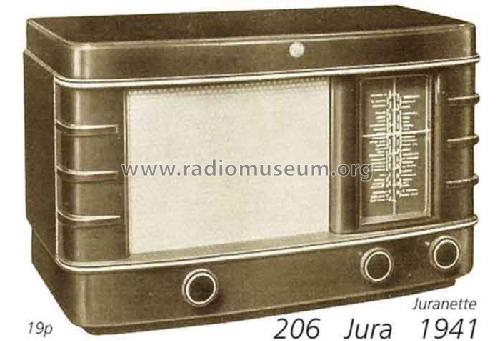 Juranette 206A; Jura; La Chaux-de- (ID = 1784) Radio