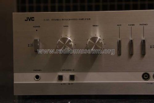 Stereo Integrated Amplifier A-S5; JVC - Victor Company (ID = 1560614) Ampl/Mixer