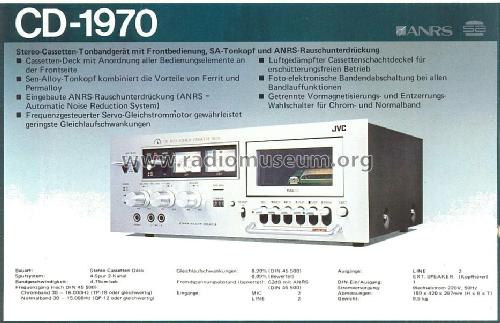CD-1970; JVC - Victor Company (ID = 576974) R-Player