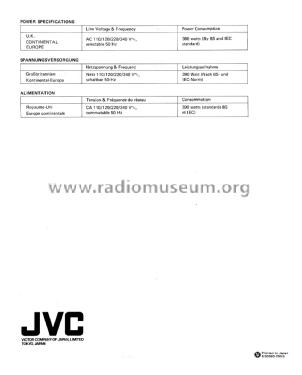 R-S55L; JVC - Victor Company (ID = 1953218) Radio