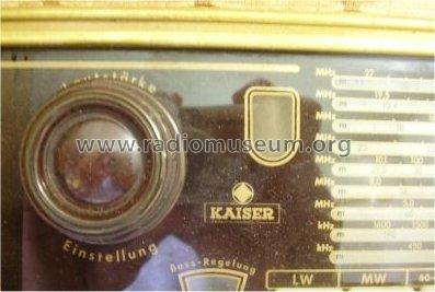 W1156/3D; Kaiser KG, W. bzw. (ID = 460825) Radio