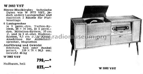 W2082VST; Kaiser KG, W. bzw. (ID = 1977555) Radio