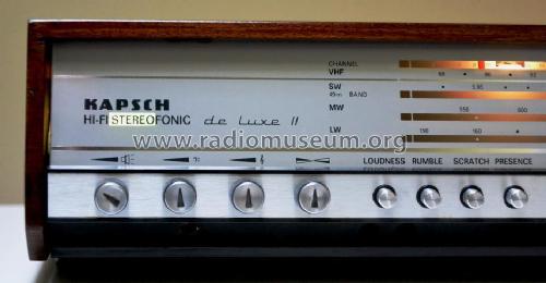 Hi-Fi Stereofonic de Luxe II 101; Kapsch & Söhne KS, (ID = 2163329) Radio