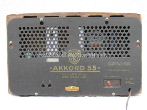 Akkord 55; Kapsch & Söhne KS, (ID = 128601) Radio