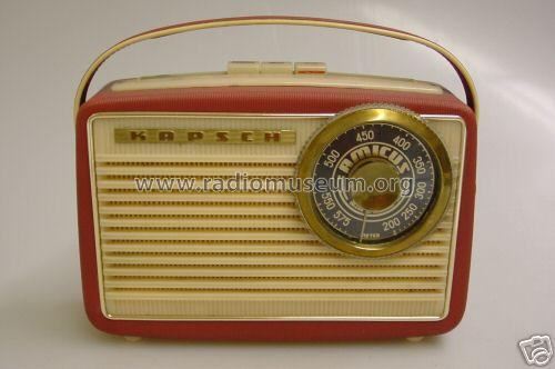 Amicus MW + NW; Kapsch & Söhne KS, (ID = 319481) Radio