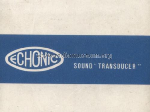 Echonic Sound Transducer WA-3020; Kawase & Co.,Ltd.; (ID = 274750) Parleur