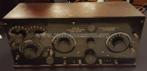 Short Wave Receiver Type 281; Kennedy Co., Colin B (ID = 2303115) Radio