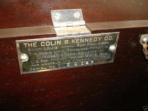 V; Kennedy Co., Colin B (ID = 656458) Radio