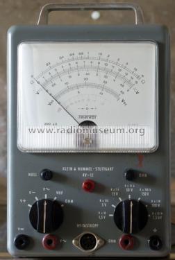 Teletest Röhrenvoltmeter RV-12; Klein & Hummel; (ID = 1433558) Equipment
