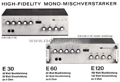 Telewatt E 120; Klein & Hummel; (ID = 2953275) Verst/Mix