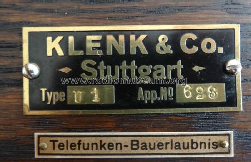 U1; Klenk & Co.; (ID = 2001994) Radio