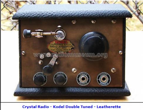 S1 Crystal Receiver; Kodel Radio Corp. (ID = 1002624) Crystal
