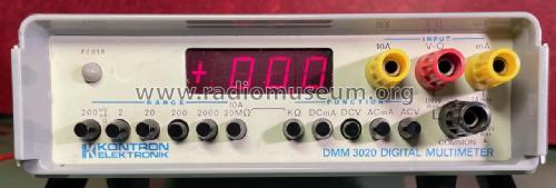 Digital Multimeter DMM 3020; Kontron Electronics, (ID = 2756171) Equipment
