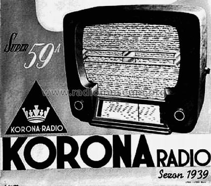 59A; Korona Radio; (ID = 1246113) Radio