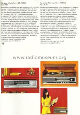 Combiné de Table Radio-Phono Amica 70 30 253; Körting-Radio; (ID = 2053308) Radio