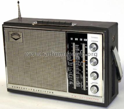 Konzert Transistor FM-Automatic TR684; Körting-Radio; (ID = 1732273) Radio