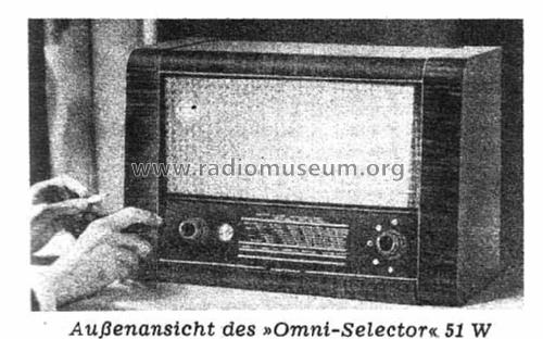 Omni-Selector 51W; Körting-Radio; (ID = 21692) Radio