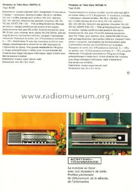 Novum 70 Mono 30241; Körting-Radio; (ID = 2053192) Radio