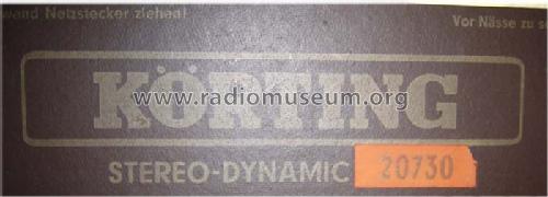 Stereo Dynamic 20730 Art.Nr. 821/70; Körting-Radio; (ID = 419625) Radio