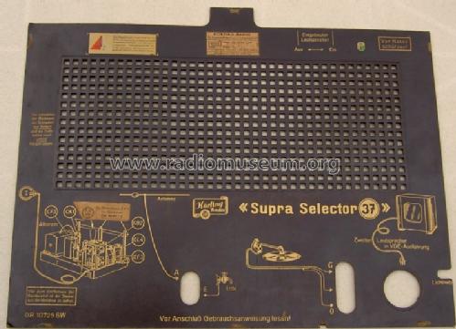 Supra-Selector 37 SB4346GW; Körting-Radio; (ID = 209333) Radio