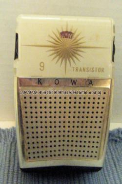 9 Transistor KT-91; Kowa Company Ltd.; (ID = 1388869) Radio