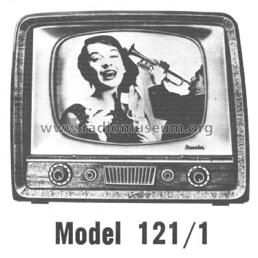 121-1; Kriesler Radio (ID = 1947222) Television