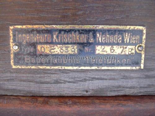 Ortsempfänger OE333; Krischker & Nehoda; (ID = 658148) Radio