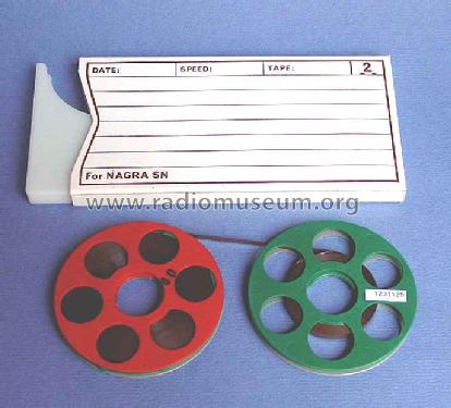 Bobine type SN Tape reels for SN; Kudelski SA; (ID = 417491) Diverses