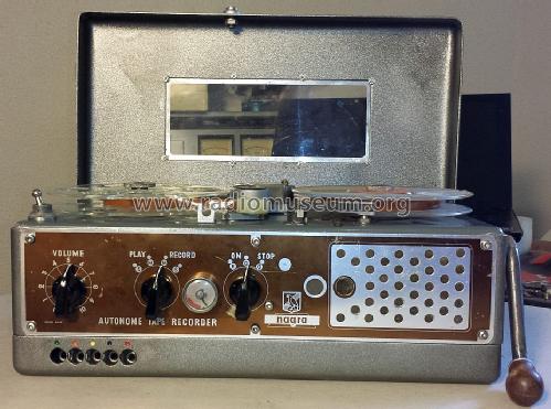 Nagra II Autonome Tape Recorder ; Kudelski SA; (ID = 1711864) R-Player