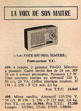 409; Pathé-Marconi, Les (ID = 1366618) Radio