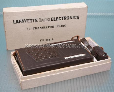 AM 10 Transistor FS-284 L; Lafayette Radio & TV (ID = 1701332) Radio