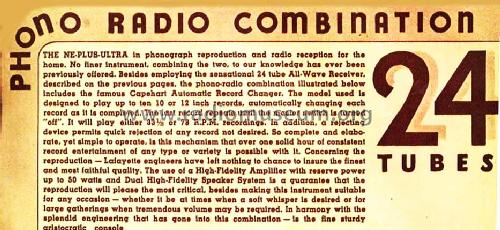 C-95 Chassis; Lafayette Radio & TV (ID = 655847) Radio