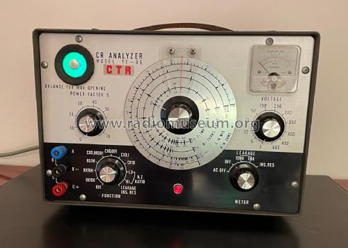 Capacitance - Resistance Analyzer TE-46; Lafayette Radio & TV (ID = 2732122) Equipment