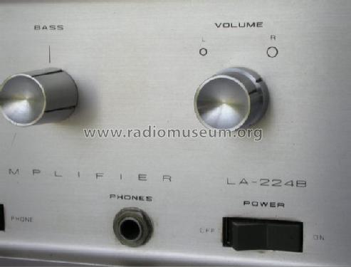 Stereophonic Amplifier LA-224B; Lafayette Radio & TV (ID = 762626) Ampl/Mixer