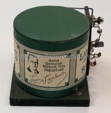 Long Distance Crystal Radio ; Lambert, Leon, (ID = 2422684) Crystal