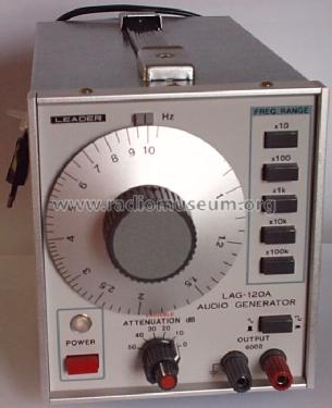 Audio Generator LAG-120A; Leader Electronics (ID = 118099) Equipment