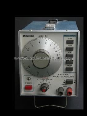 Audio Generator LAG-120A; Leader Electronics (ID = 478320) Equipment