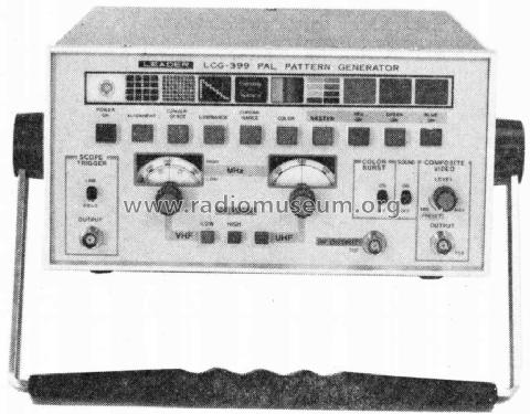 PAL Pattern Generator LCG-399A; Leader Electronics (ID = 390945) Equipment