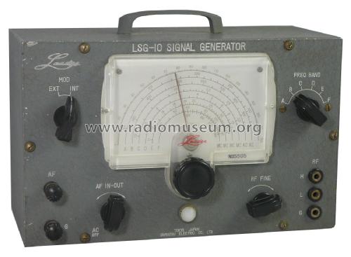 Signal Generator LSG-10; Leader Electronics (ID = 2298809) Equipment