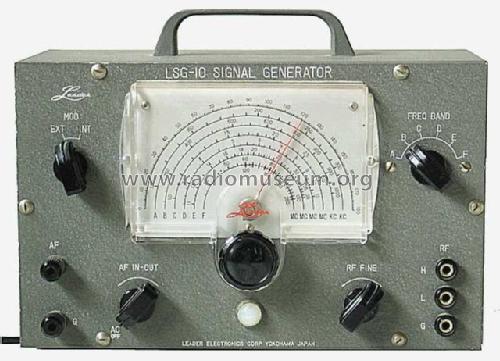 Signal Generator LSG-10; Leader Electronics (ID = 383609) Equipment