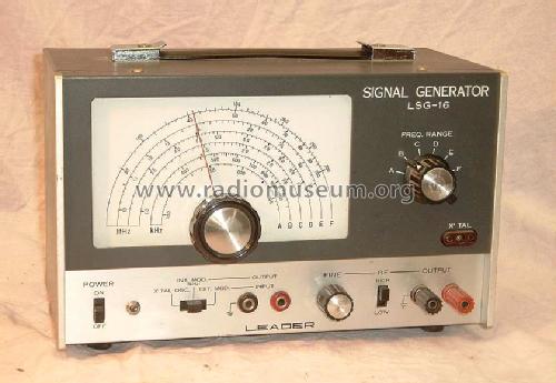 Signal Generator LSG-16; Leader Electronics (ID = 117794) Ausrüstung