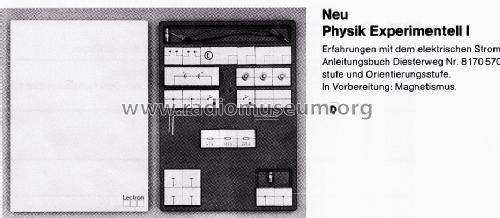 Lectron Physik Experimentell ; Lectron GmbH; (ID = 1763938) teaching