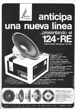 124-RE; LEEA Laboratorio de (ID = 1779284) Speaker-P