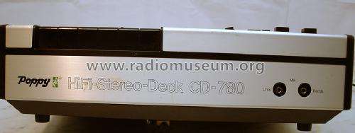 HiFi -Stereo -Deck Poppy CD-780; Lehnert GmbH, Poppy; (ID = 1297182) Enrég.-R