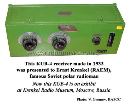 KUB-4 {КУБ-4}; Leningrad Kozitsky (ID = 723722) Radio