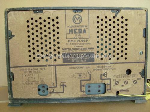Neva 1952, 1953, 1954; Leningrad Metallic (ID = 2256589) Radio