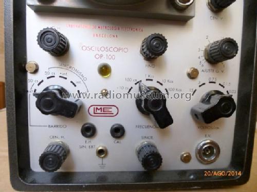 Osciloscopio Portátil OP-100; LME Laboratorio de (ID = 1706046) Equipment